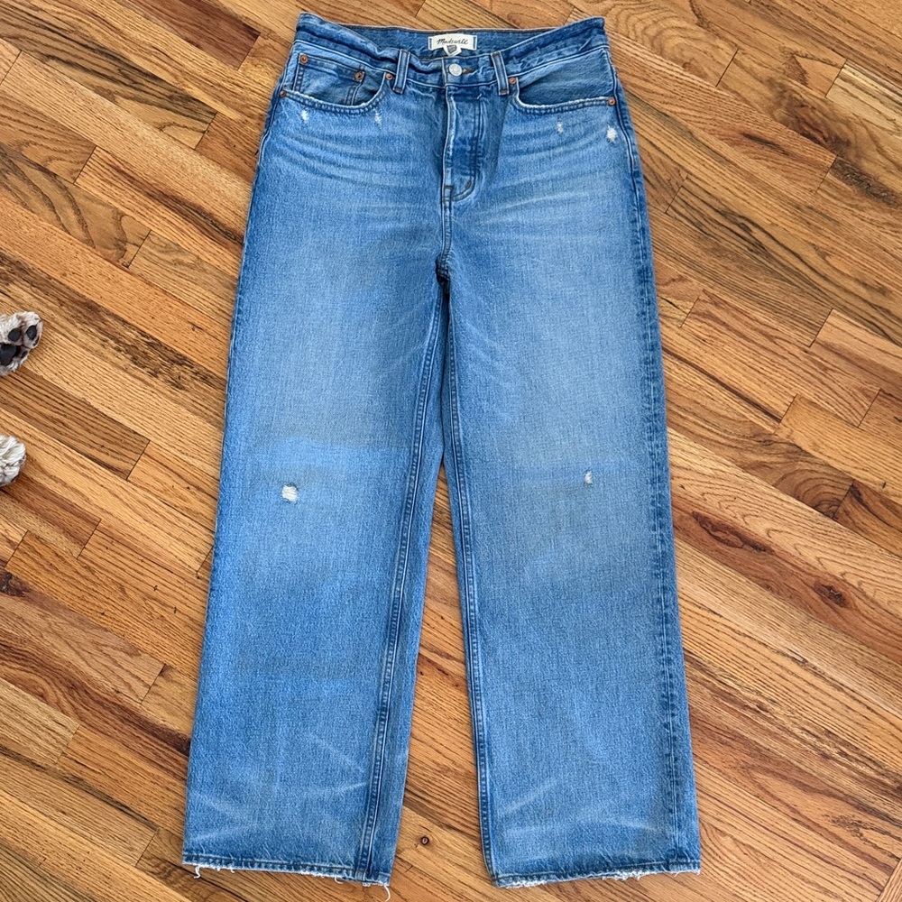 LIKE NEW Madewell low slung baggy jeans
